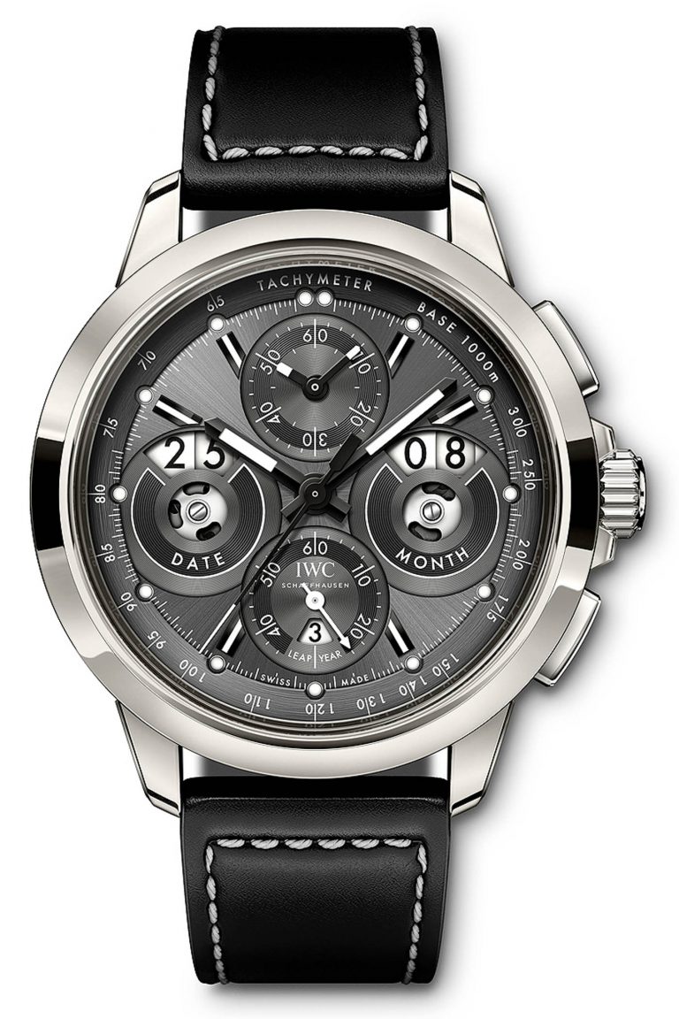 Swiss Fake IWC Ingenieur Perpetual Calendar Digital DateMonth Now In